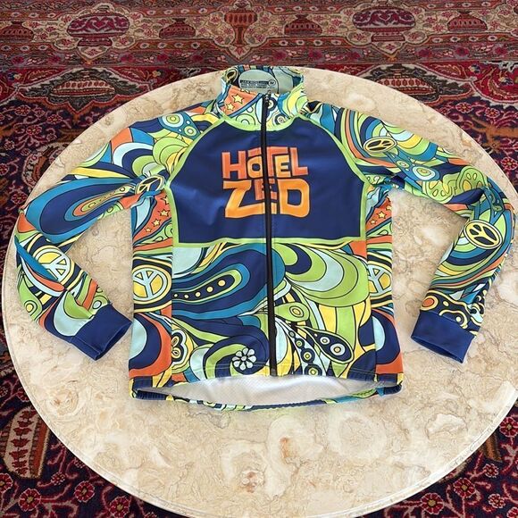 Hotel Zed Jakroo Bike Riding Multicoloured Jacket - Picture 10 of 13